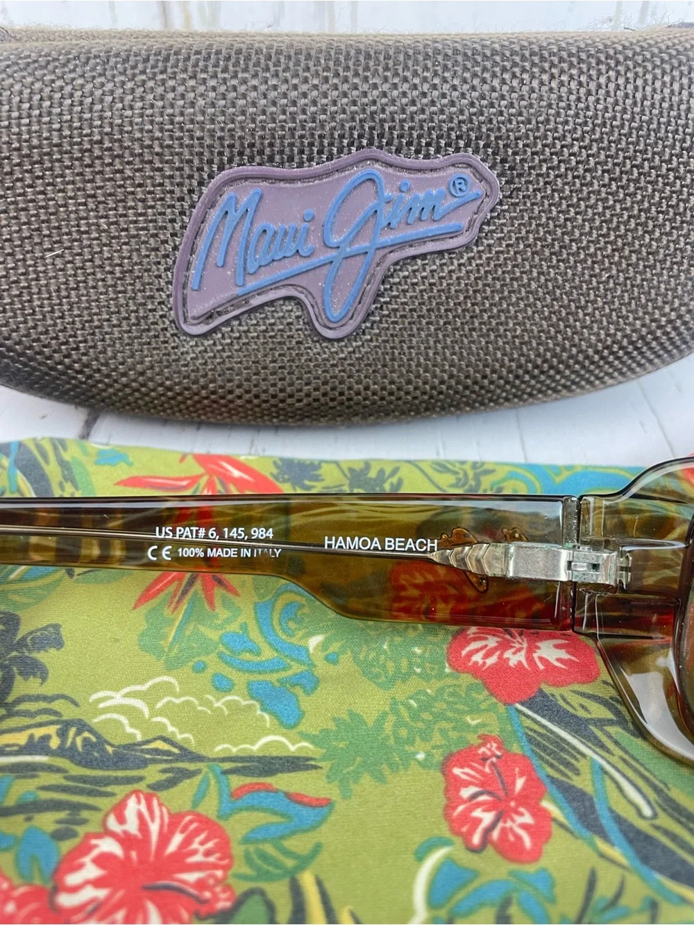 Maui Jim‎ Hamoa Beach Polarized Sunglasses *Rootbeer *HCL Bronze